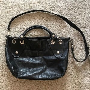 Gianni Chiarini genuine black leather purse